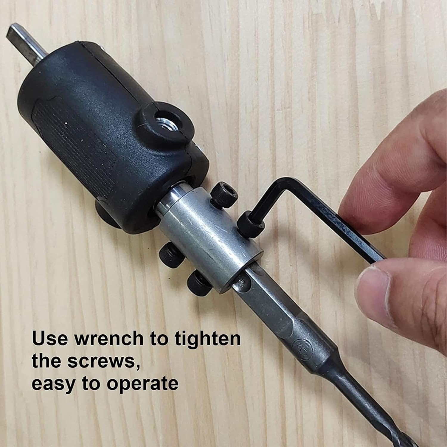 Electric Drill to Hammer Adapter, Bearing Steel, Variable Speed, Drill-Attachment, Adapter