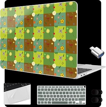 MEEgoodo Case for MacBook Air 13 inch A2337 M1, A2179, A1932 2021-2018