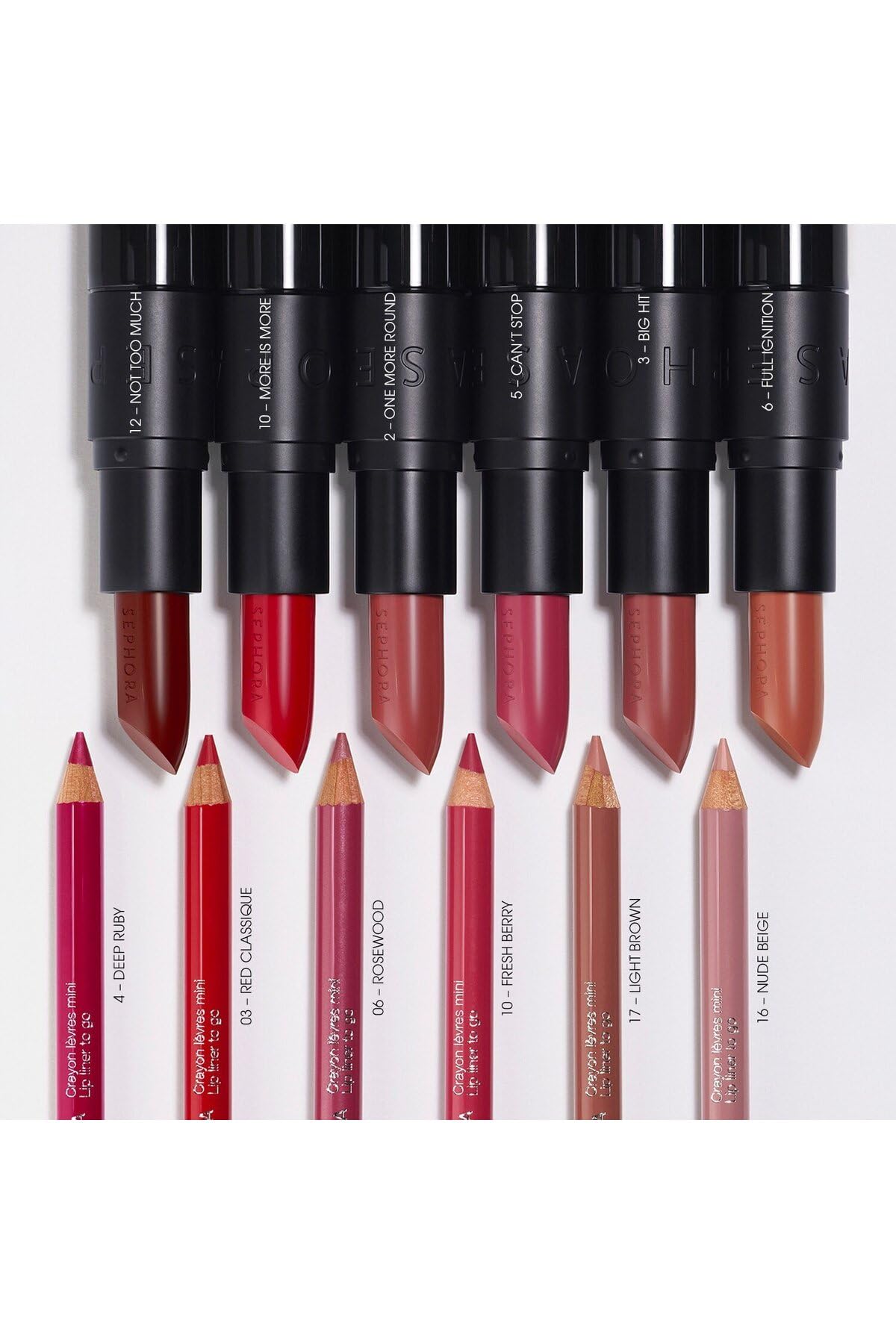 Sephora Lip Liner To Go - Dudak Kalemi, No 17. Light Brown