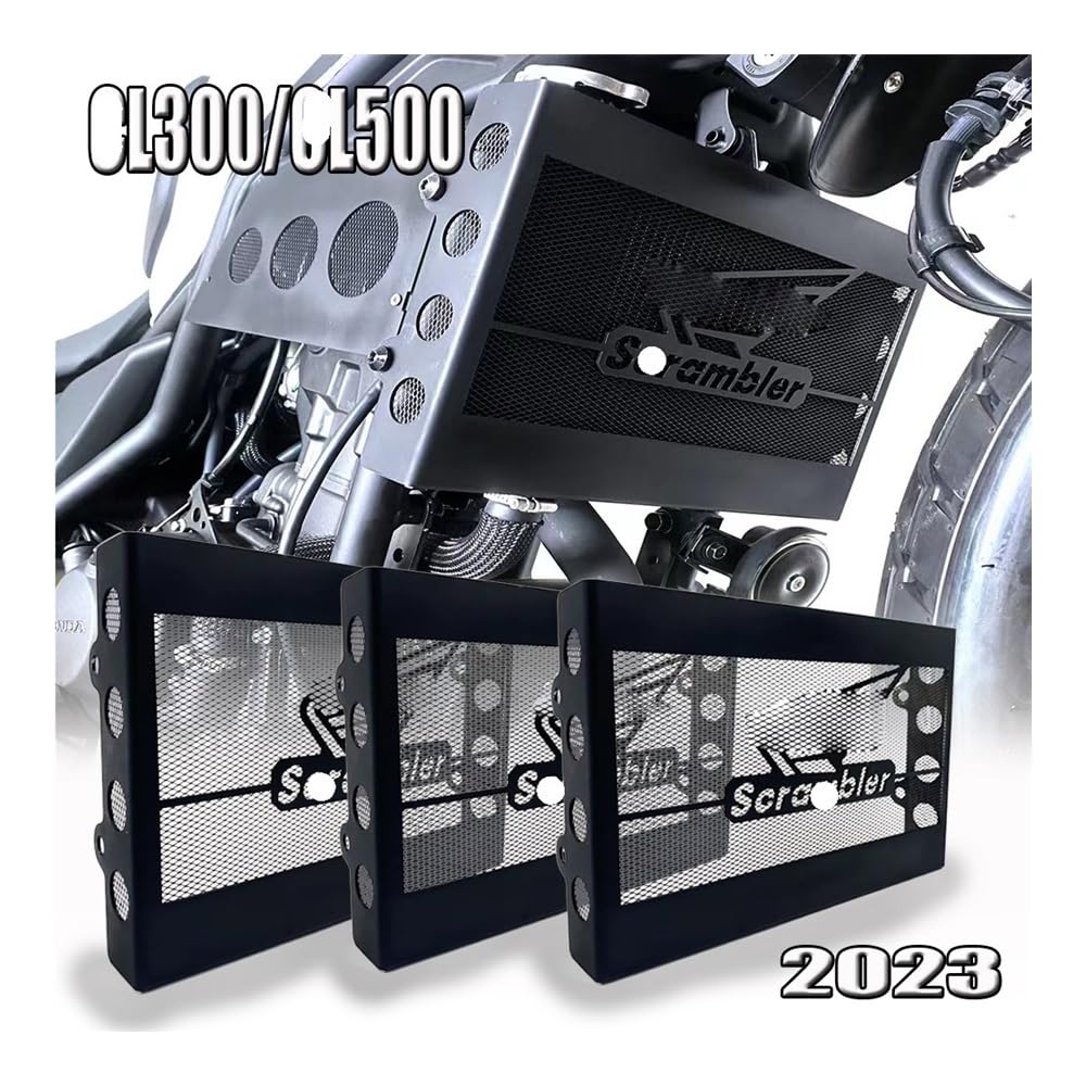 Grille De Protection De Réservoir De Moto pour Ho&NDA CL300/CL500, Plaque De Protection De Radiateur Cl300 Cl500 2023 Moteur Radiateur Garde
