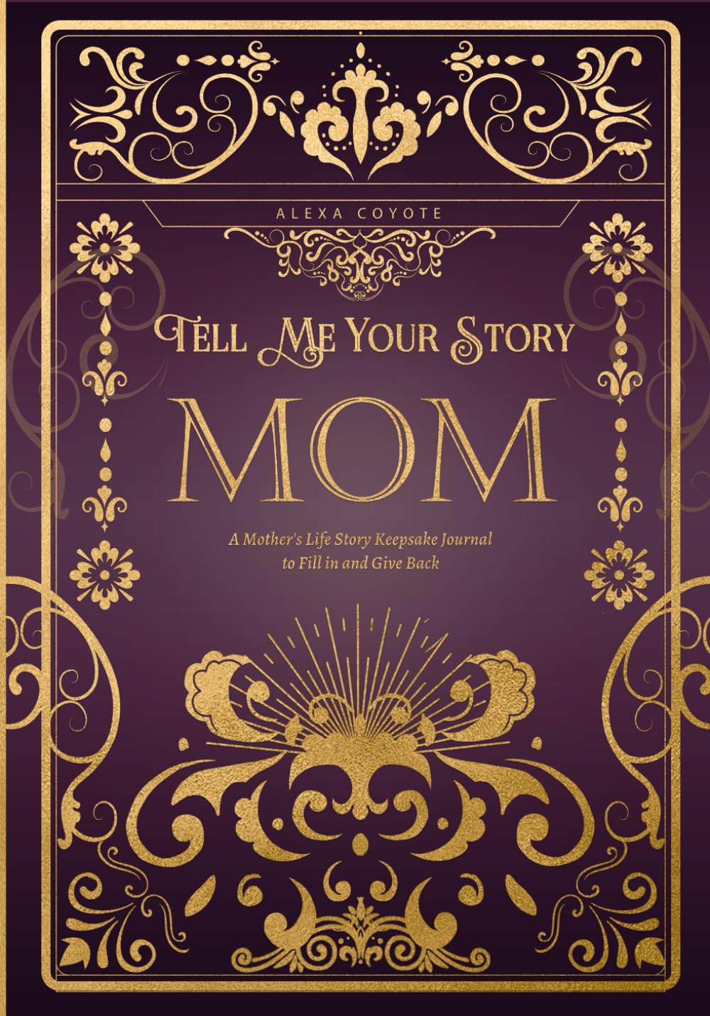 Mom Tell Me Your Story: A Mother's Life Story Keepsake Journal to Fill in and Give Back (Tell Me Your Story (Family Members' Stories))