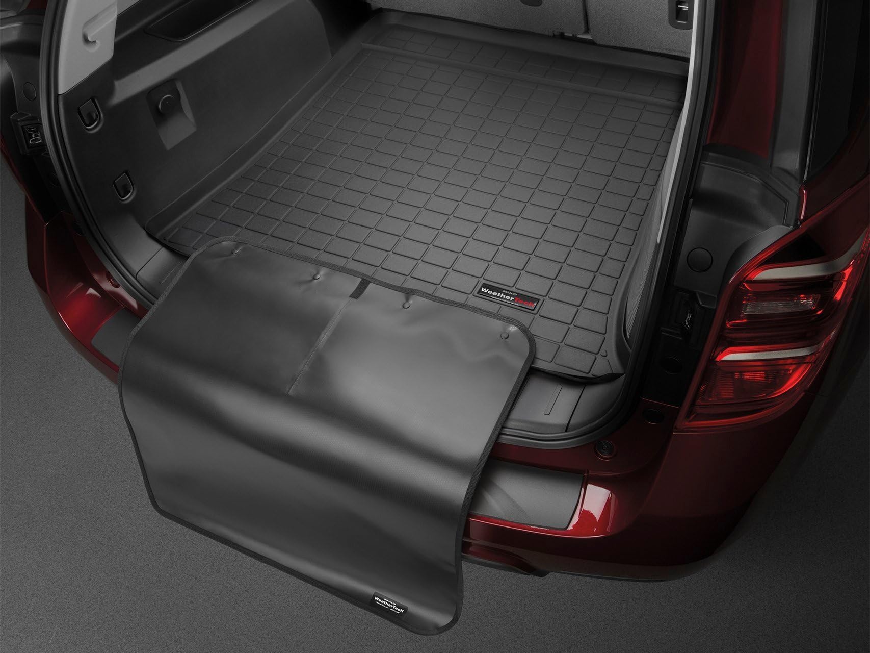 Vasca Baule Su Misura Weathertech CargoLiner Per Mini 5-Porte F55 2014-19 - Protezione Paraurti Inclusa, Nero - 3