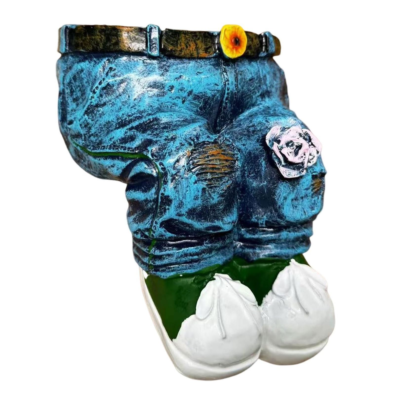 Zwwaazhf D Creative Artistic Skirt Flower Pots Ecorative Planter Container For Lawns Balcony Patios Garden Ecoration Skirt Garden Ornaments