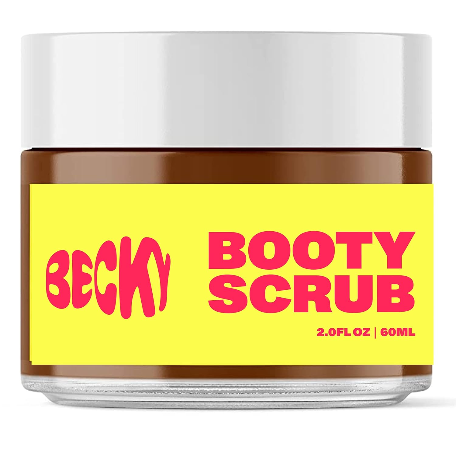 BECKY Booty Scrub Natural Walnut Scrub + Exfoliator that