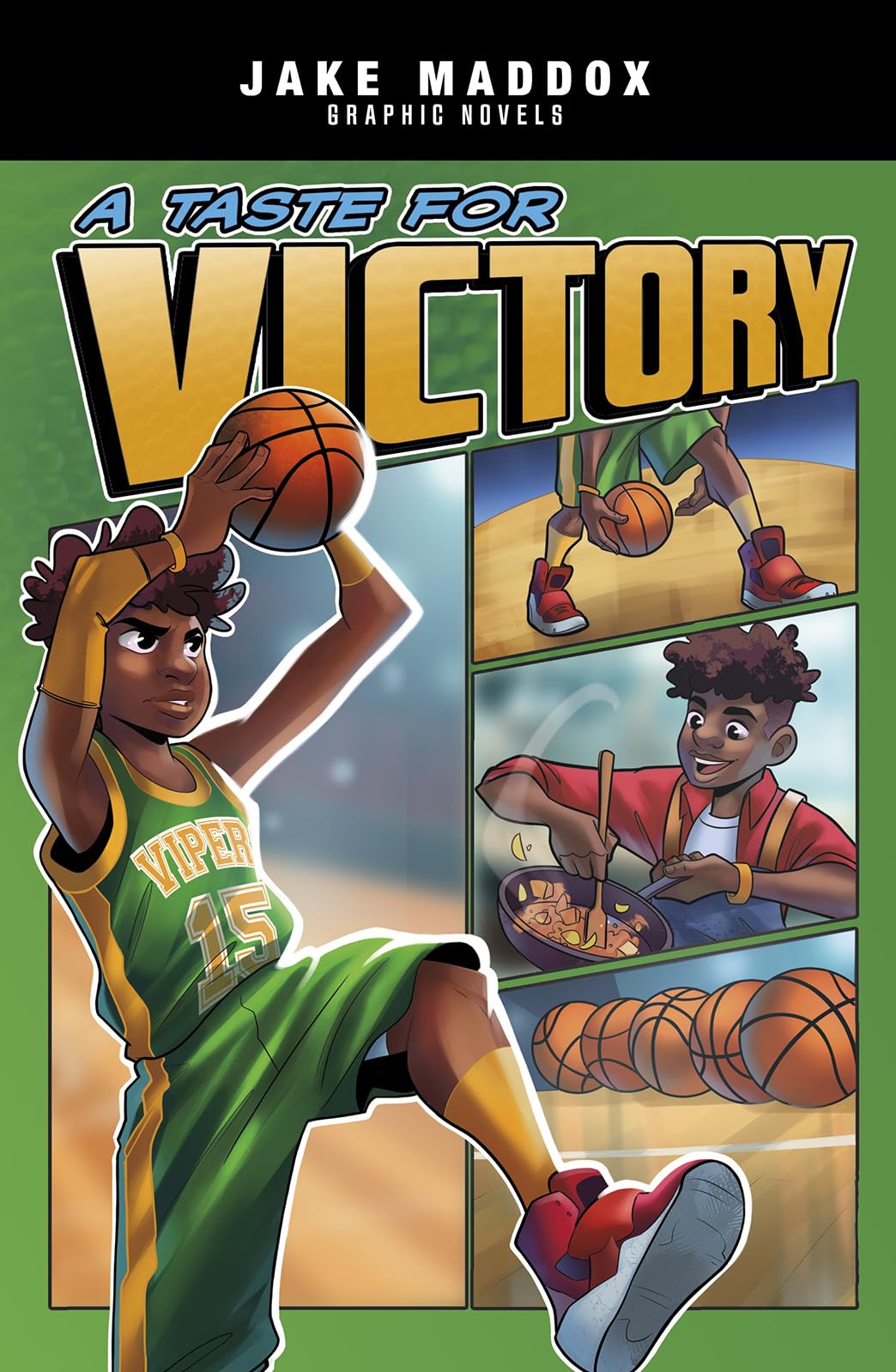 A Taste for Victory (Jake Maddox Graphic Novels)