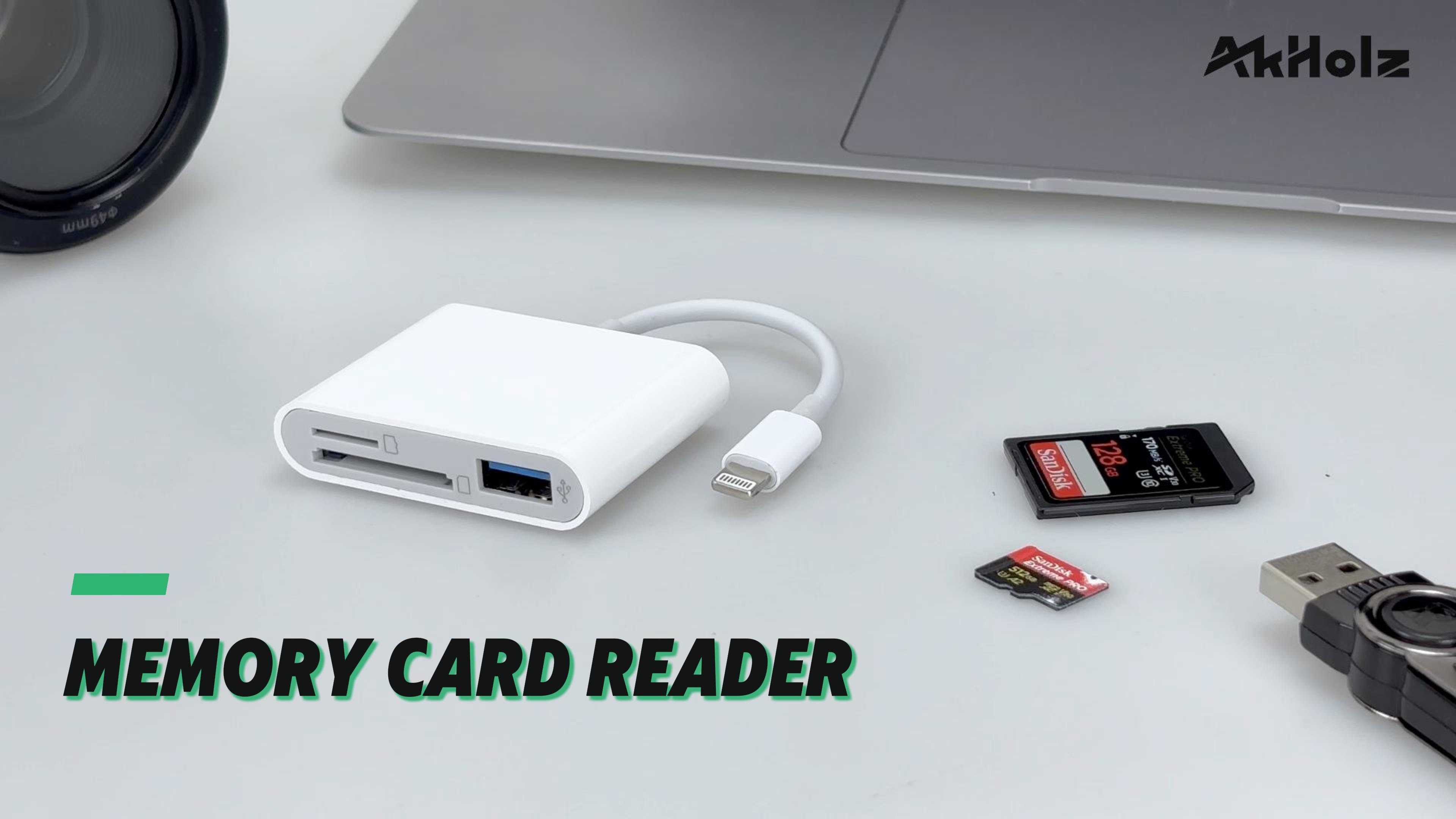 Amazon.com: AkHolz SD Card Reader for iPhone iPad Built-in