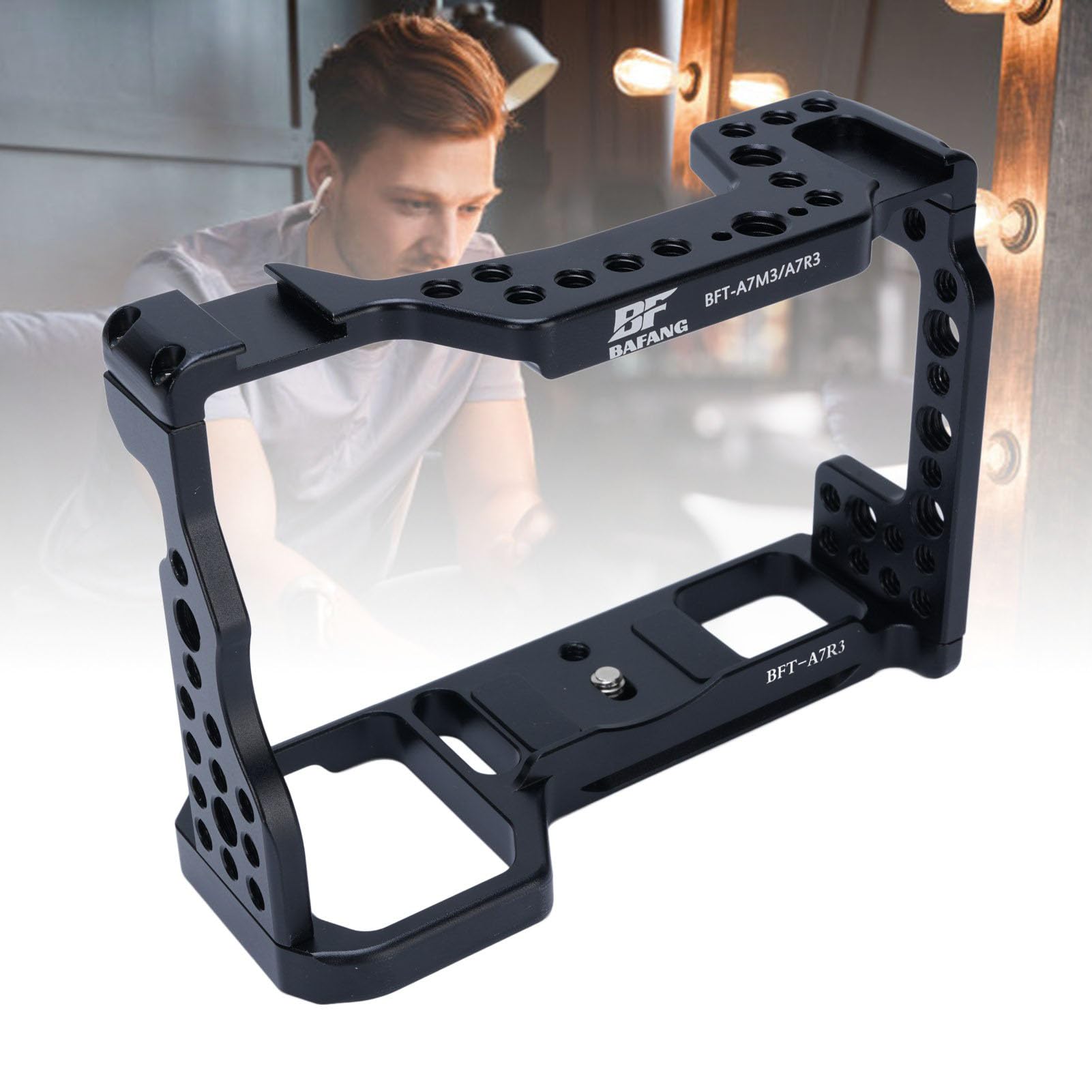 Gabbia della Macchina Fotografica per A7M3 A7R3 Lega di Alluminio Protezione Completa Piattaforma di Produzione Video per Amanti della Fotografia
