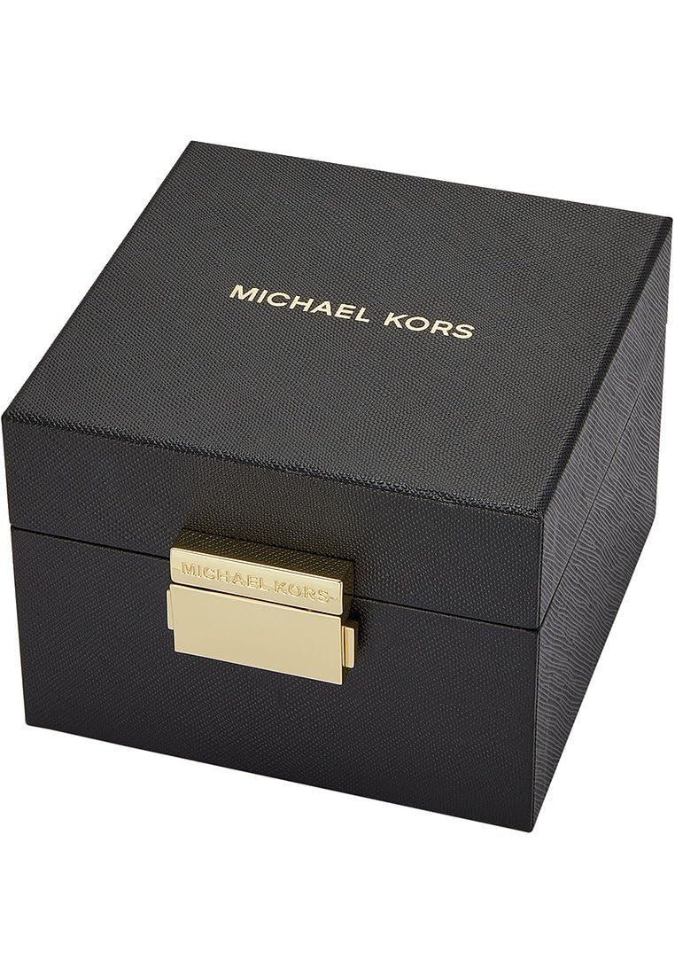 Michael Kors Lexington Watch für Damen, 38 mm Quarz-Dreizeigerwerk mit Edelstahl- oder Lederarmband
