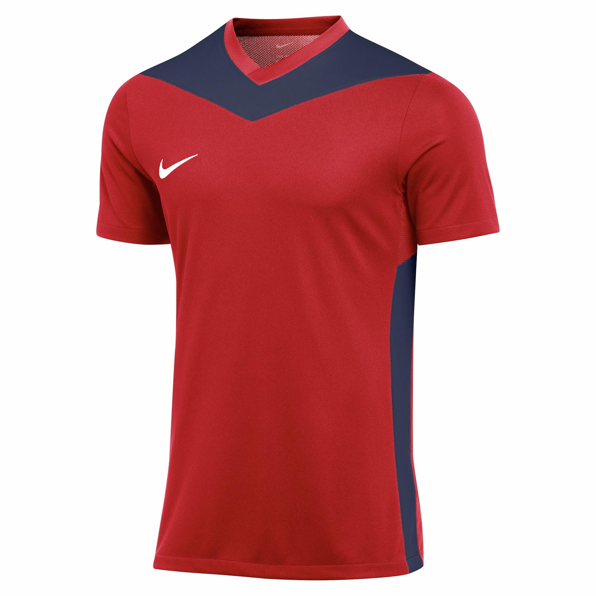 Nike FD7430-658 M NK DF PRK DRB IV JSY SS Sweatshirt Men's UNIVERSITY RED/MIDNIGHT NAVY/WHITE Size L