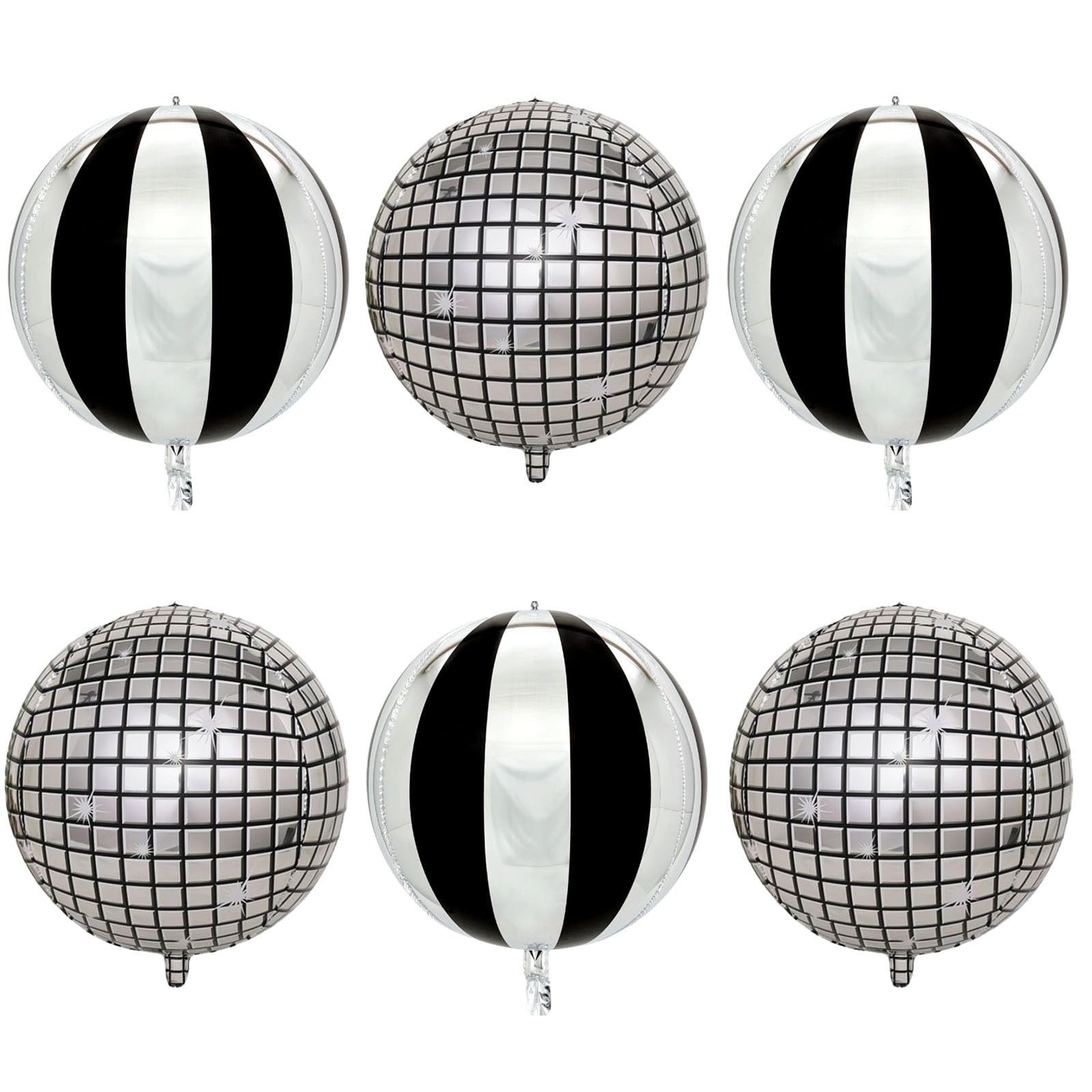 Disco Balloons - 70s 80s 90s Party Decorations -23
