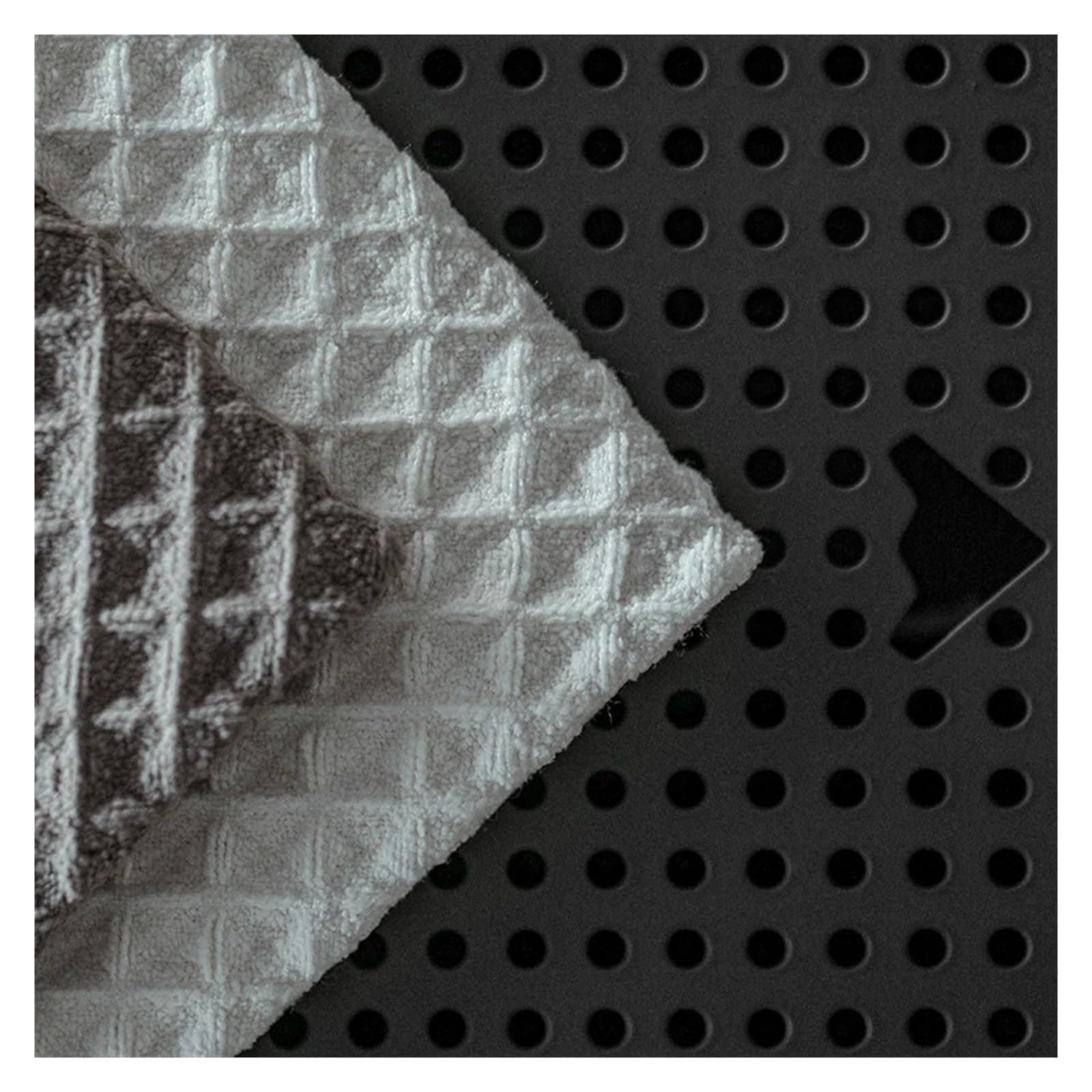 Toallas de Barista, paño Limpieza súper Absorbente for cafeteras, Utensilios cafetería for el hogar Barista Paños para café(White 30x30)