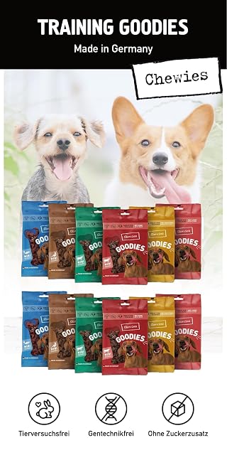Foto 6 de 6 de Chewies Training Mini Snacks - Juego de golosinas saludables para Perros sin azúcar, Ideal como recompensa…