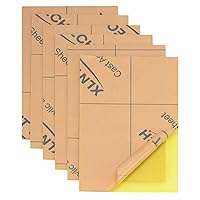 Vista 13 de 10 piezas de hojas acrílicas transparentes de 1/8 de pulgada de espesor 8 x 12 pulgadas, hoja acrílica fundida de color, hoja de plexiglás