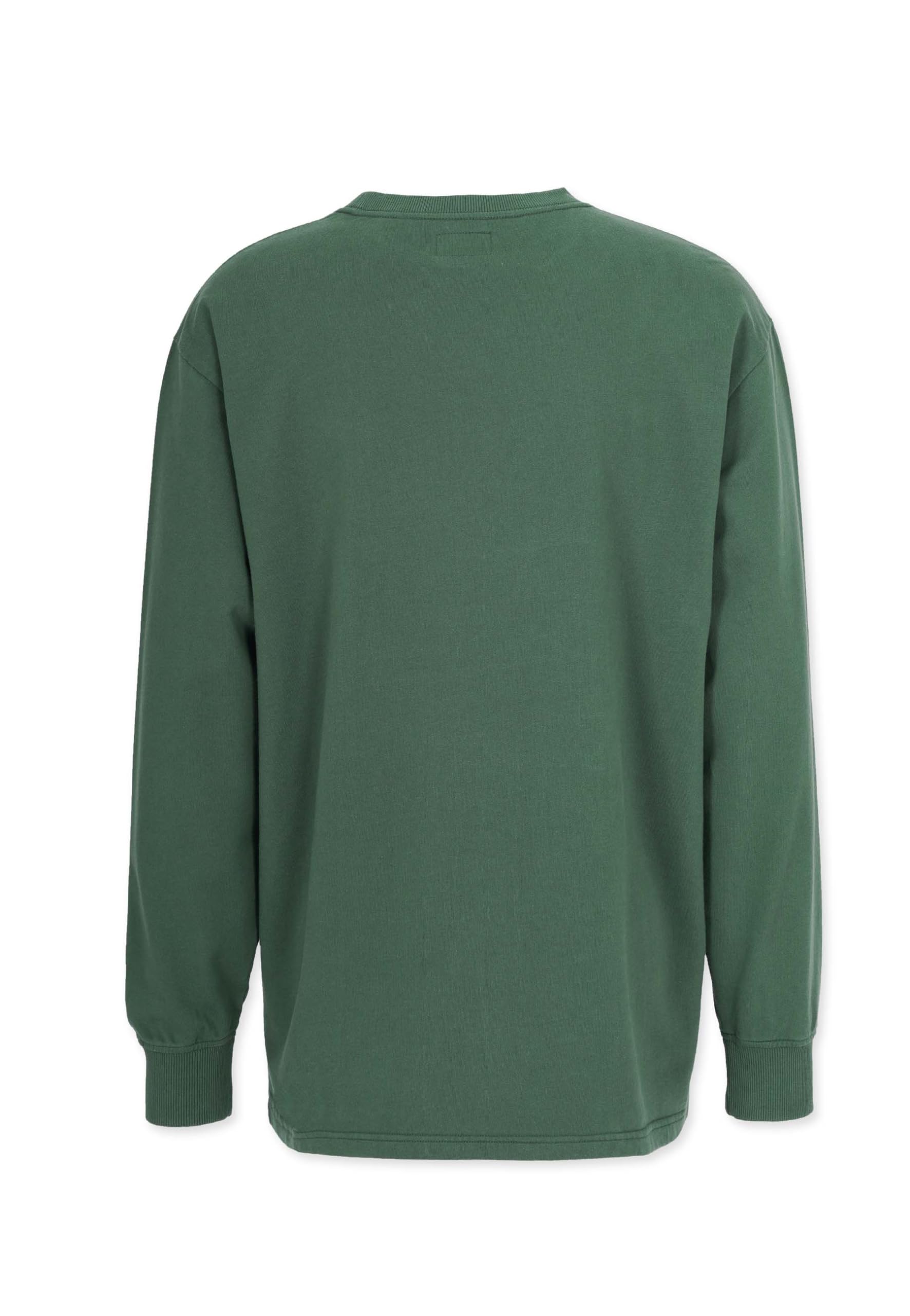 Honesty Rules Langarmshirt Herren, French Terry Signatur, bequemes Crew Neck Sweatshirt Loose Fit für Männer, Longsleeve aus 100% Bio-Baumwolle mit Rundhalsausschnitt