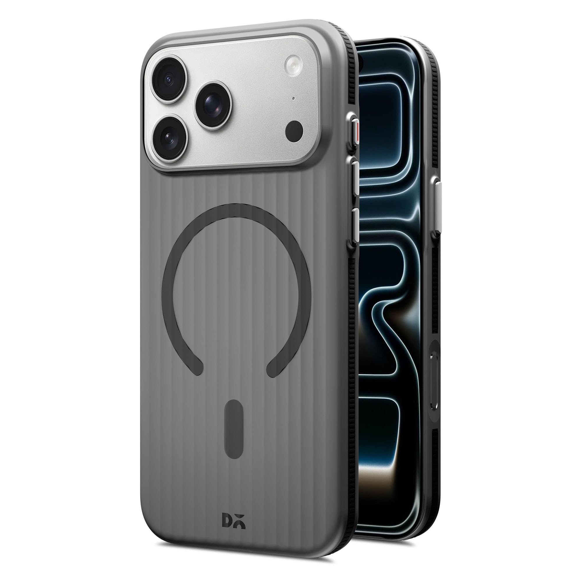 DailyObjects Beam 2.0 Magnetic Protective Case Cover Compatible with iPhone 17 Pro |Magsafe|Camera & Body Protection|Anti Shock,Scratch Resistant|Precise Cutouts Modern Design|Wireless Charging-Black-image-11