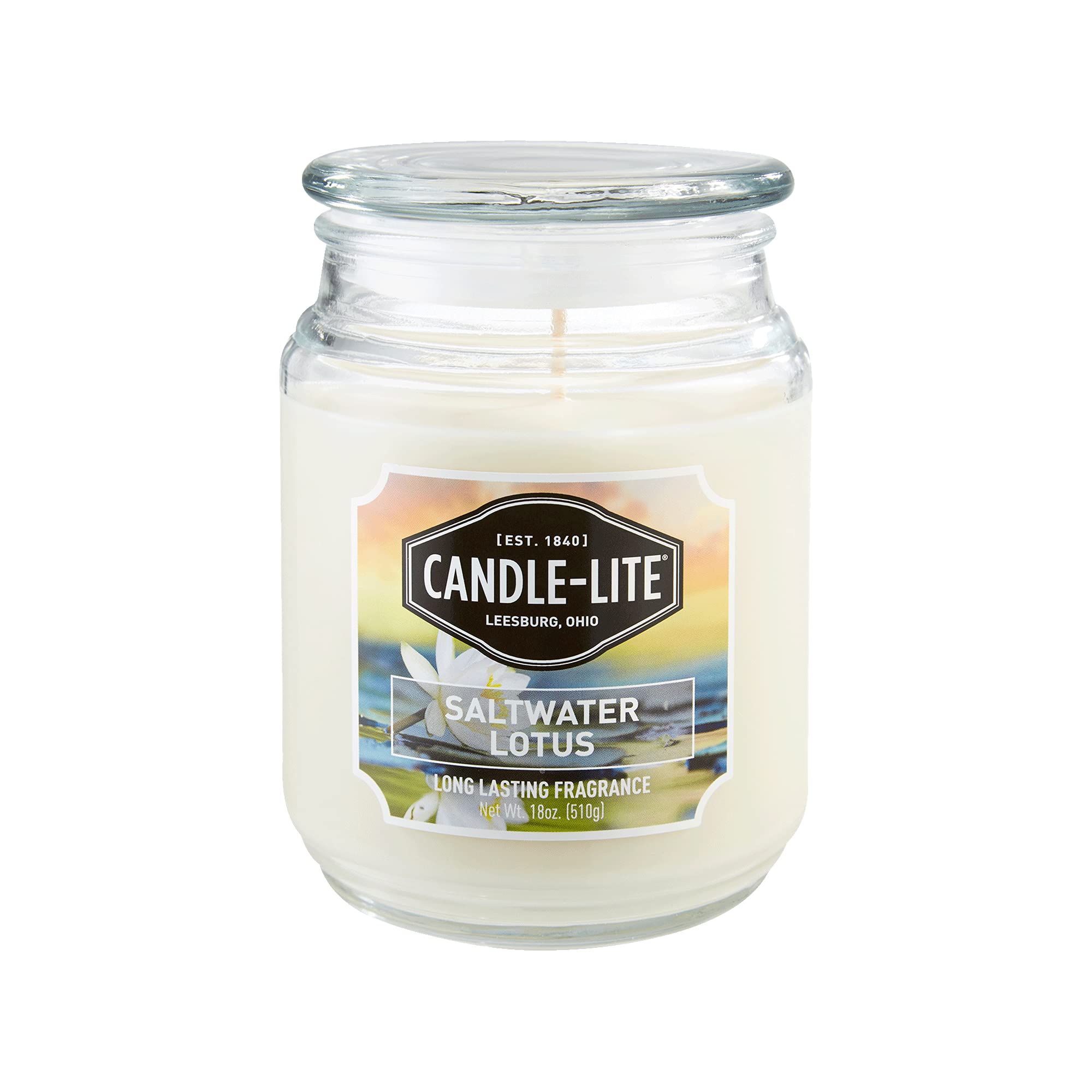 Buy Candlelite Scented Candles, Saltwater Lotus Fragrance, One 18 oz