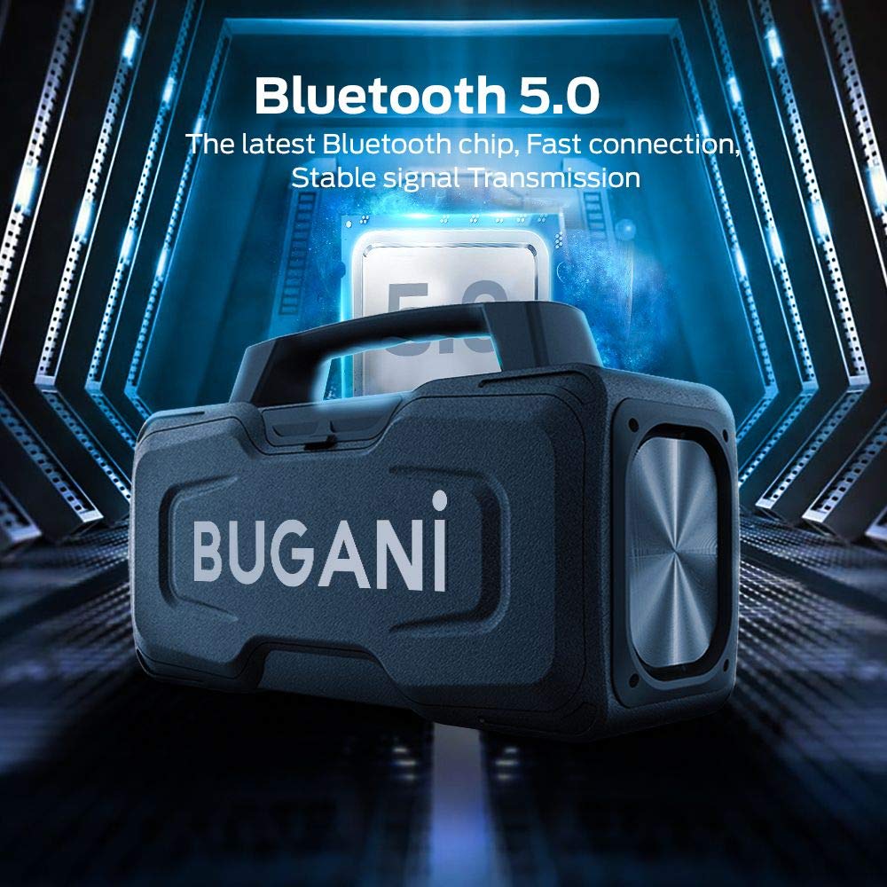 Bluetooth Speaker, BUGANI M118 Portable 