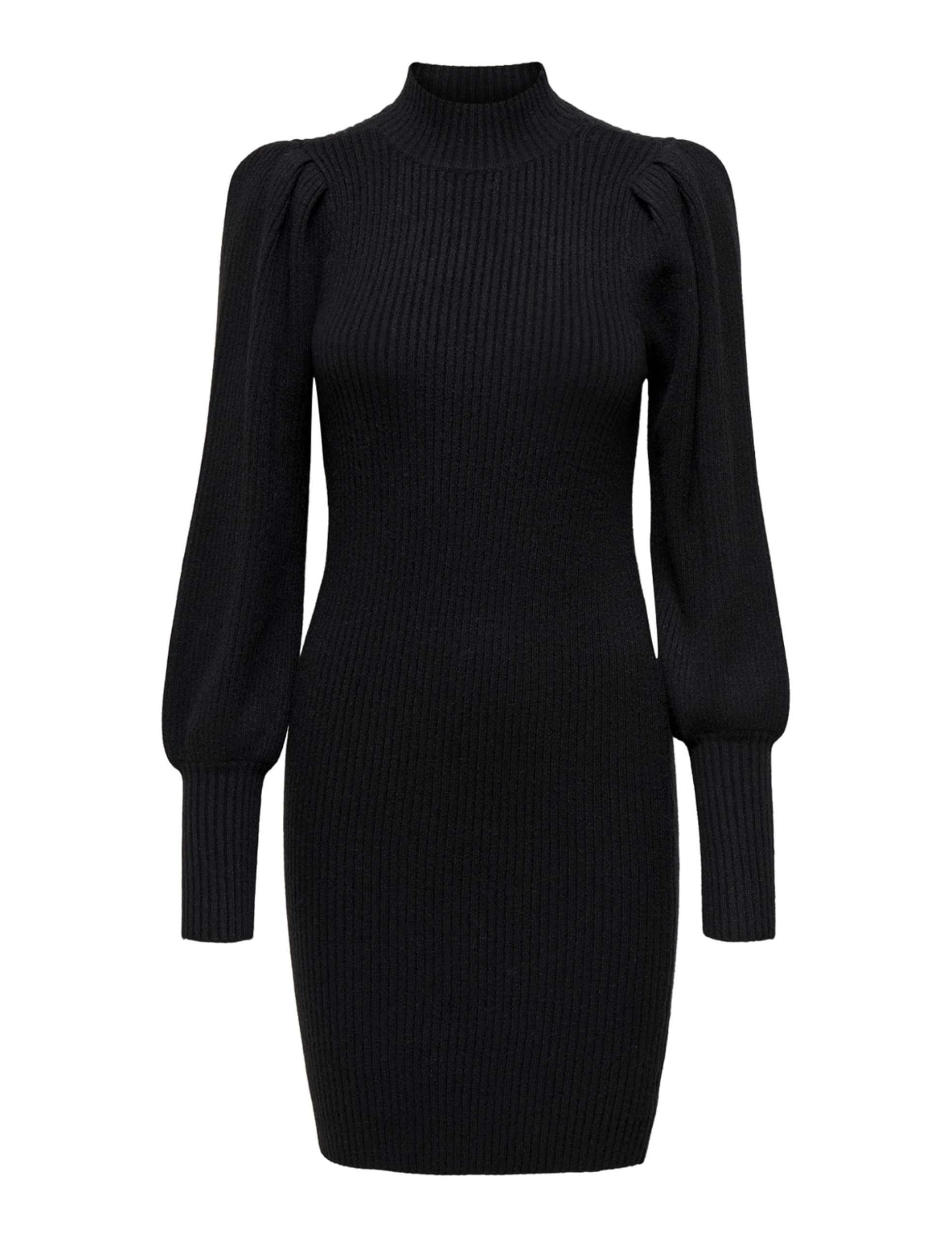 ONLY Women's Onlkatia L/S Dress Cc KNT, Black, XS