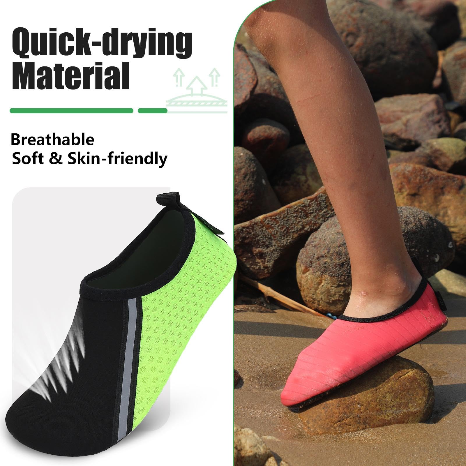 SAGUARO Scarpette da Scoglio Scarpe da Sport Acquatici, Unisex