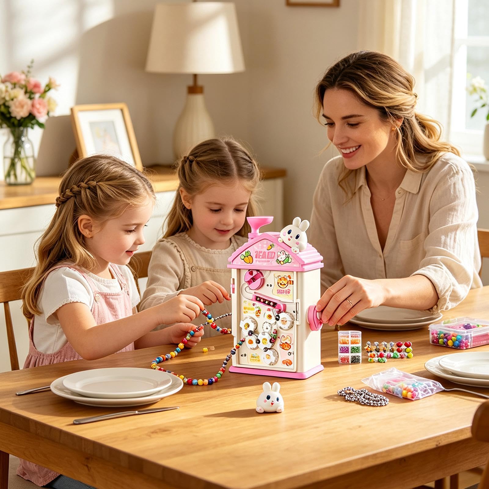 Hobngmuc Kit creazione bracciali bambini Con Strumenti E Giochi Educativi A