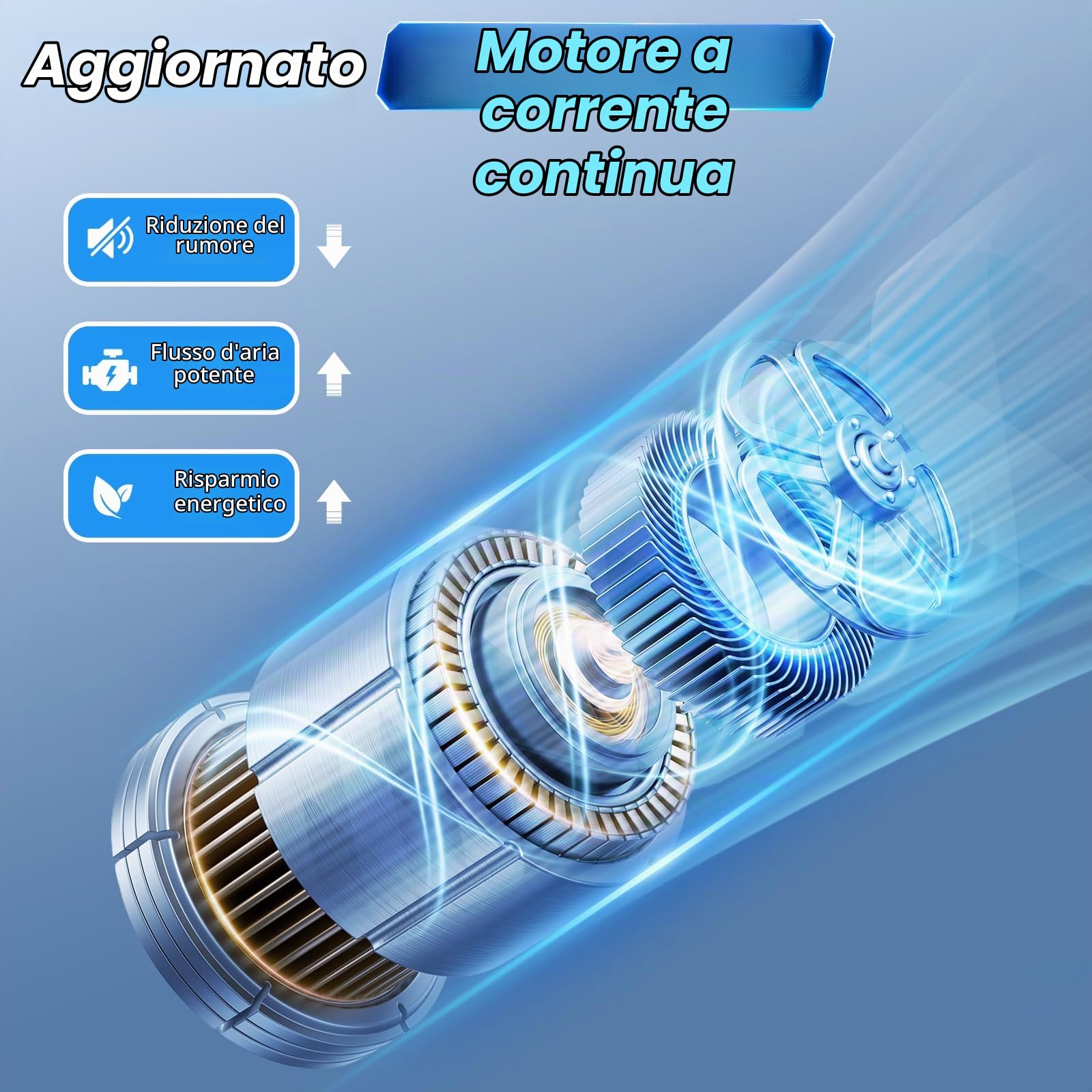 Ventilatore a Torre silenzioso, 24 Velocità, Oscillazione a 60°, Display a LED, Timer 12 Ore, Ideale per Camera da Letto, Ufficio, Soggiorno e Cucina