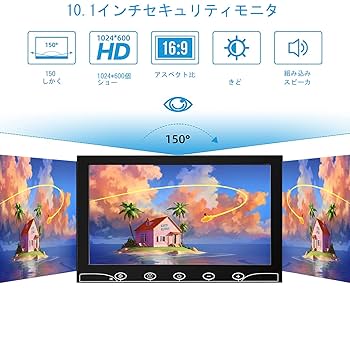 Amazon.co.jp: AISHICHEN 10.1インチ小型ディスプレイHDMI