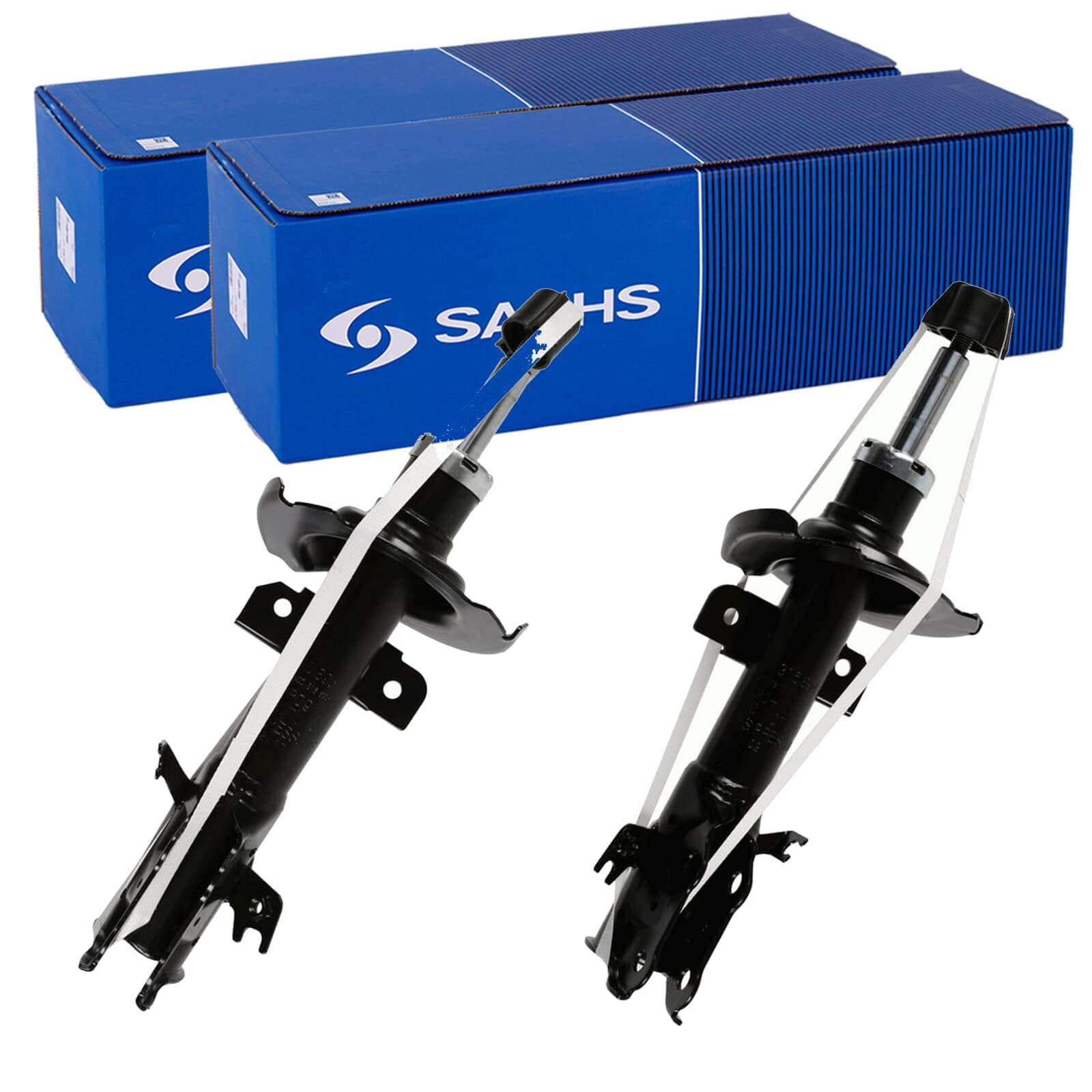 2X Sachs Gasdruck Stoßdämpfer vorne | 316 894 + 316 895 Kompatibel mit 2 (de_, Dh_)