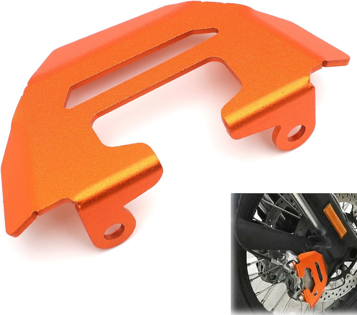 HTTMT- Front Brake Caliper Protector Cover Guard Compatible with 2021-2022 KTM ADV390 Adventure [P/N:GZSP-K3-025]