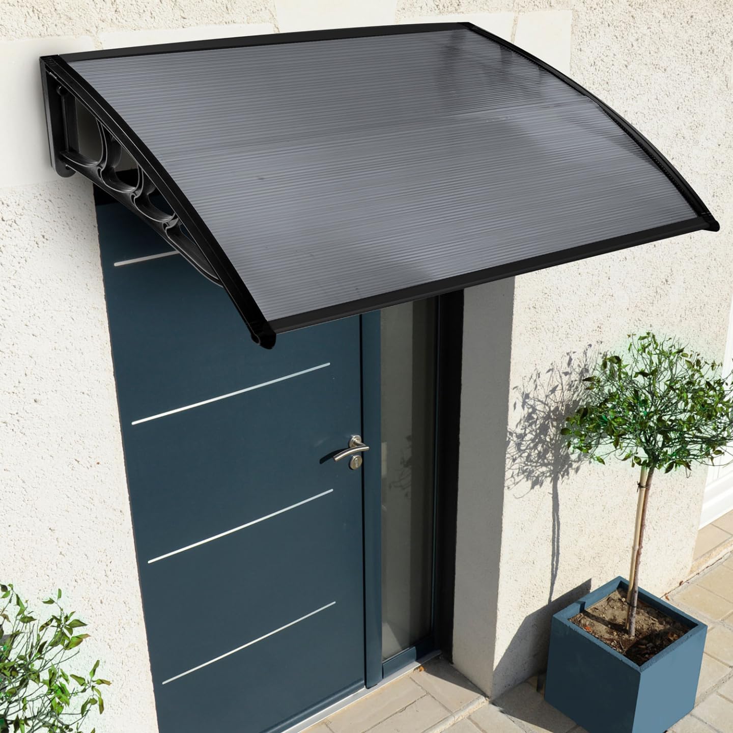 IDMarket - Tenda per porta Marquise Home 80 x 120 CM tinto