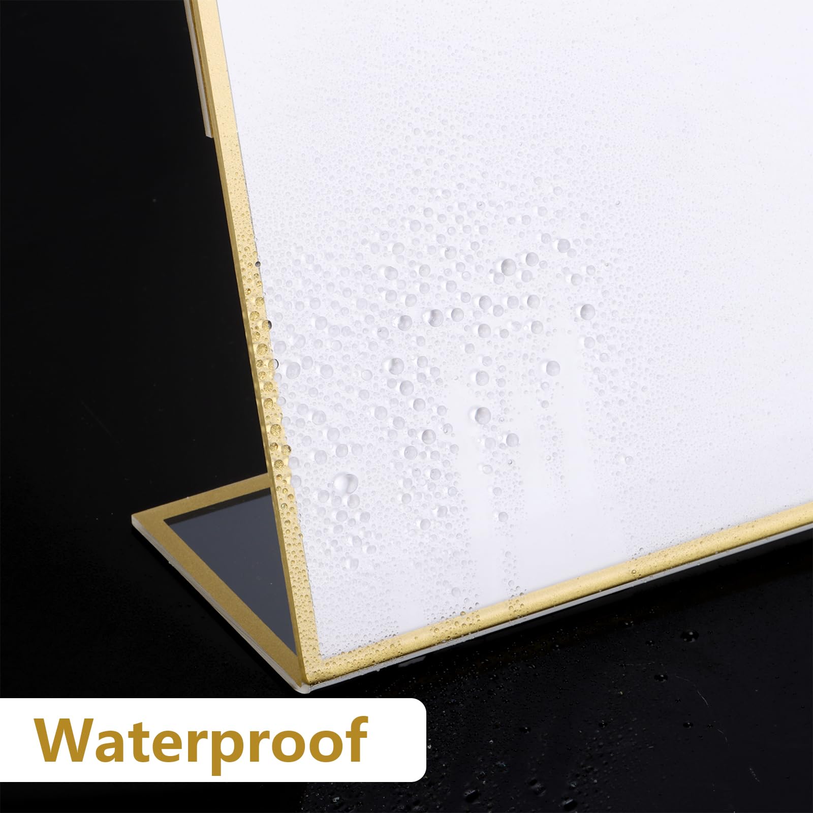 Marco Transparente Dos Caras AKOLAFE 8 Unidades De Expositores De Mesa A5  Acrílico A5 Transparente DIN, image size:1600x1600