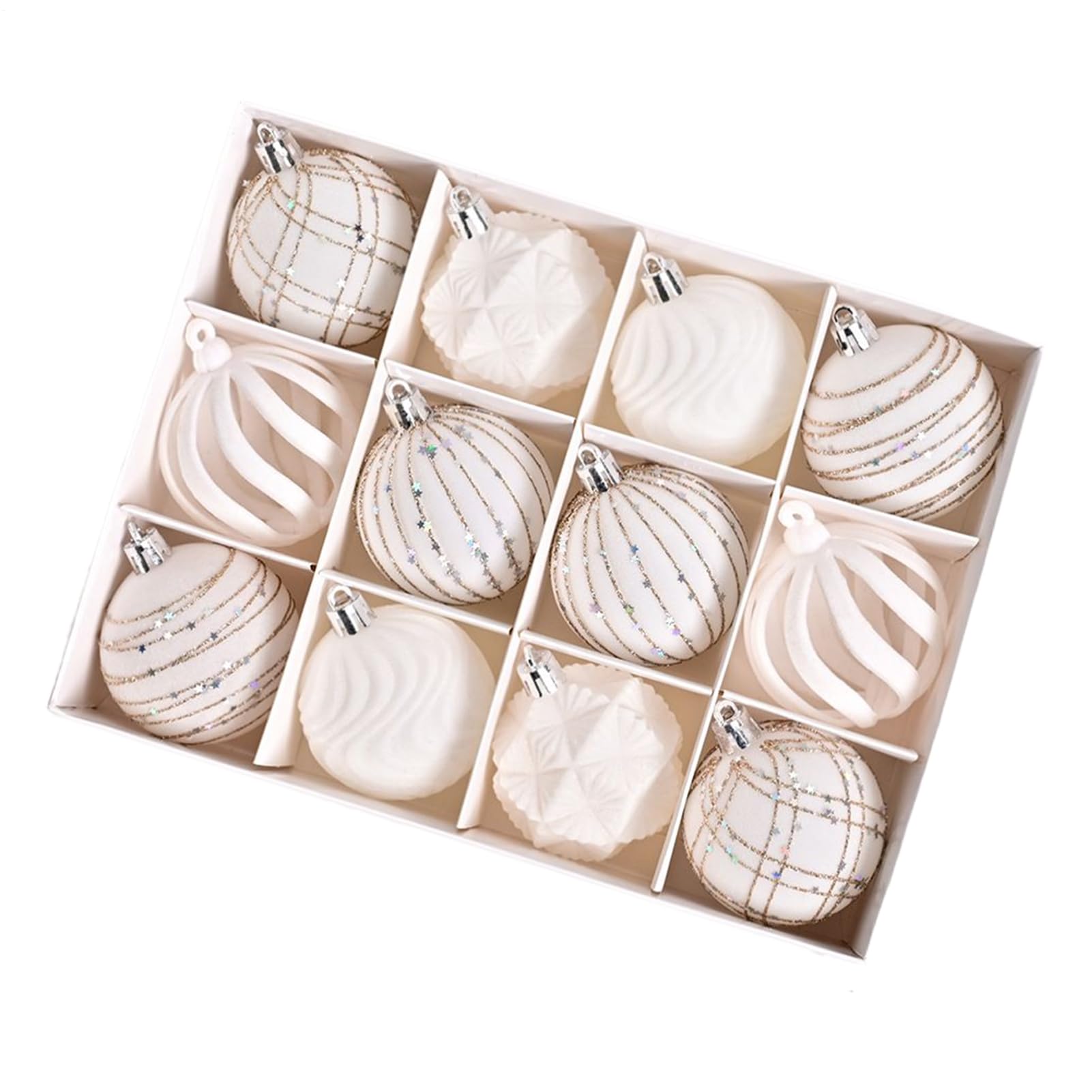 Boules de Noël pour porche et escalier extérieur abrité