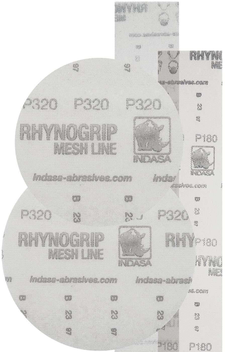 Indasa Rhynogrip Mesh Line Discs - 150mm - 50 Pack - P120 - Image 3