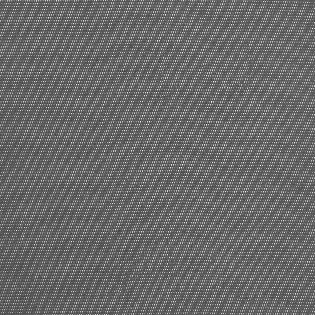 Auvent anthracite rayé 3 m, 100 % polyester avec revêtement PU, résistant aux UV, imperméable, coupe-vent pour jardin, balcon, terrasse, brise-vue et protection solaire, volant de rechange