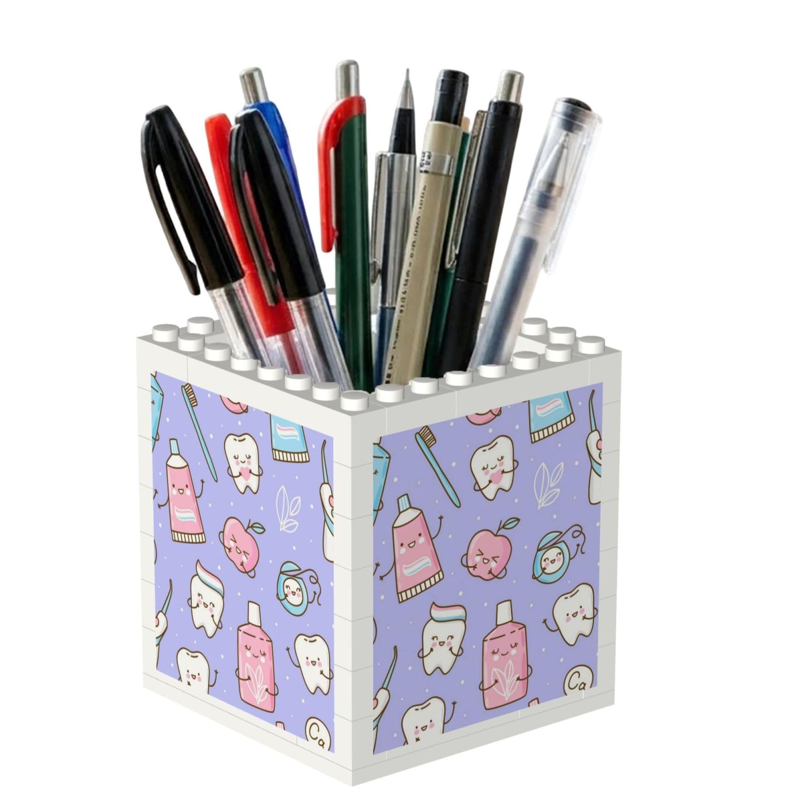 Poadnly Dentist, Pen Pot Pencil Holder for Office Home School, Compact Desk Organiser for Office Stationery