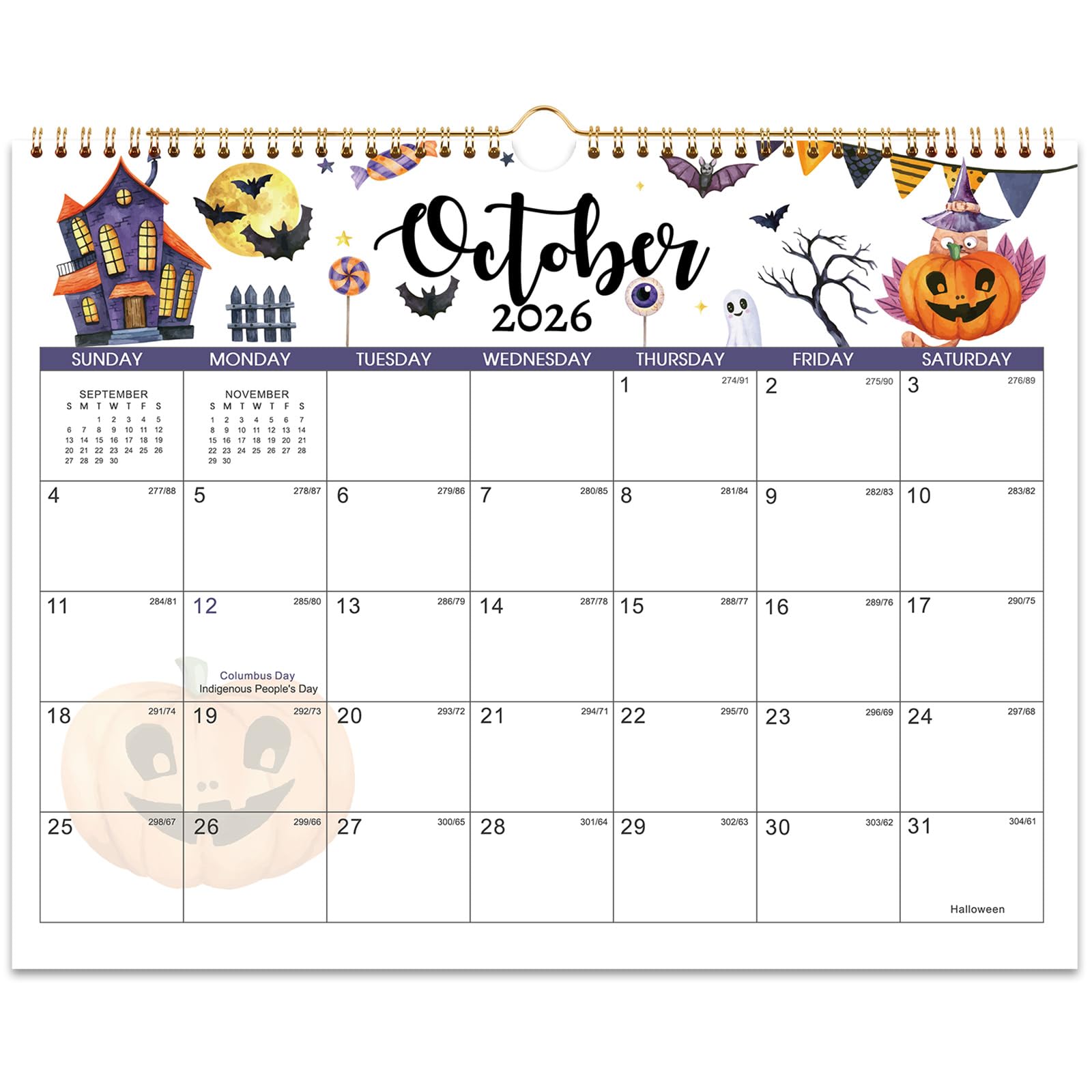 Photo 1 of Calendar 2026-2027 - Wall Calendar 2026-2027, 11" x 8.5"