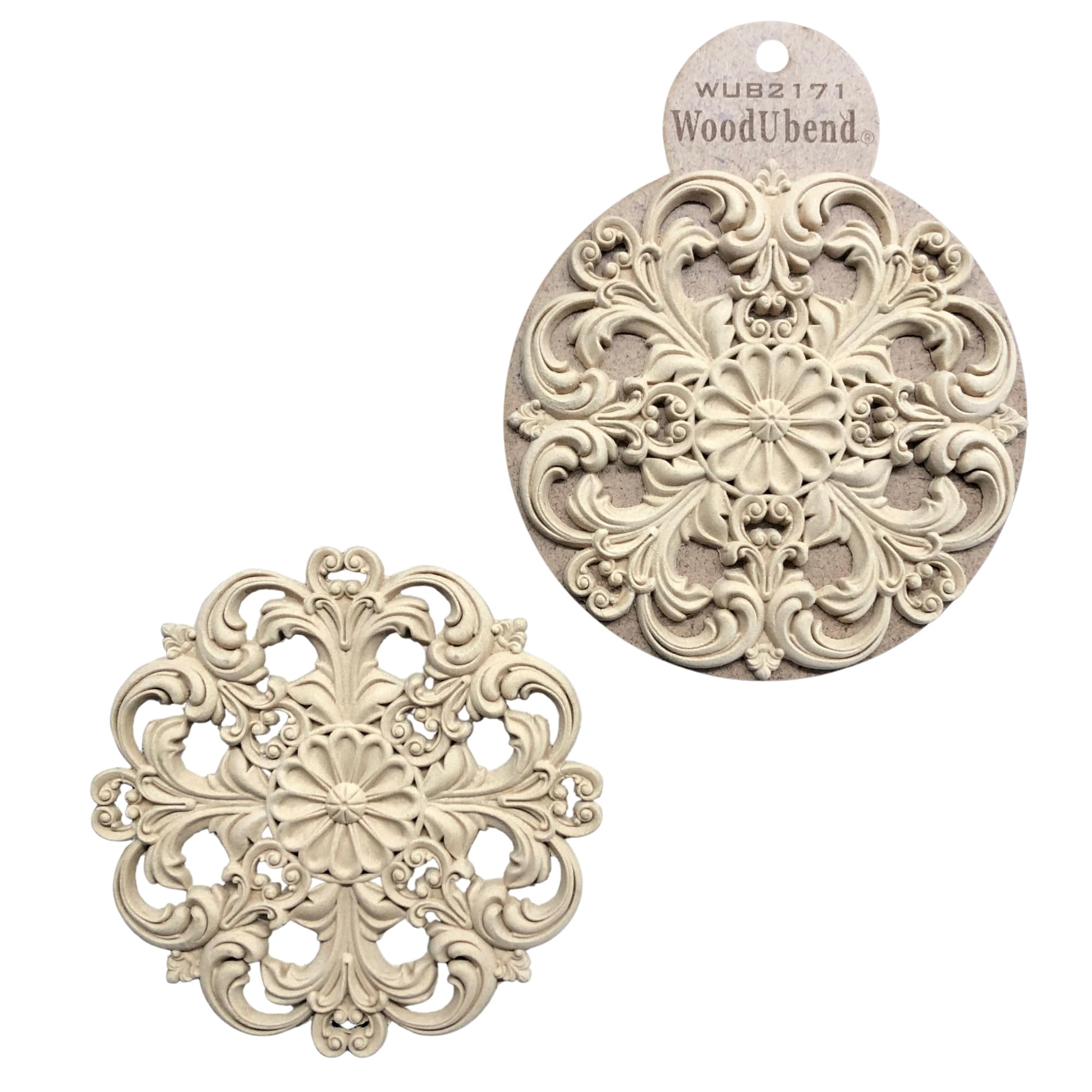 Apliques grandes moldeables al calor WoodUbend WUB2171 para tunear muebles