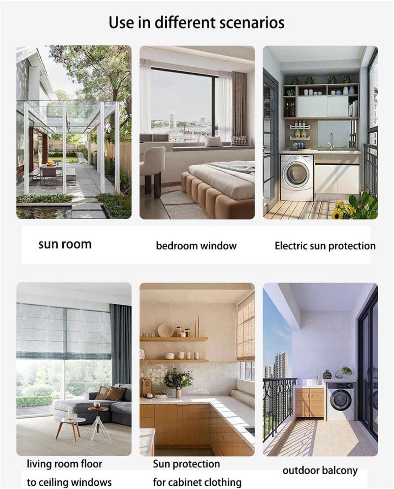 NEPHRA Pellicola Anticalore Per Vetri, Pannello Termoriflettente, Con Ventosa Pellicola Anti UV, Pellicola Riflettente Per Vetri Finestre, Isolante Termico Adesivo (Size : 50x90cm