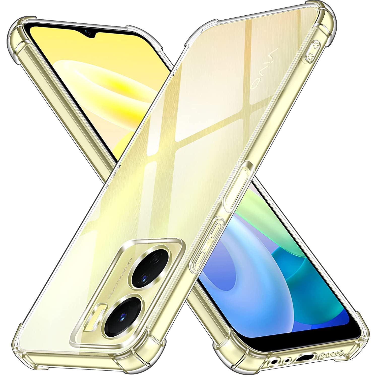Skyro iQOO Z7 5G / iQOO Z7s 5G, [Bumper] Exculsive Transparent with Anti Dust Plugs Shockproof Slim Back Cover Case for iQOO Z7 5G / iQOO Z7s 5G - Transparent (B0DHVXW8DX) Amazon Price History, Amazon Price Tracker