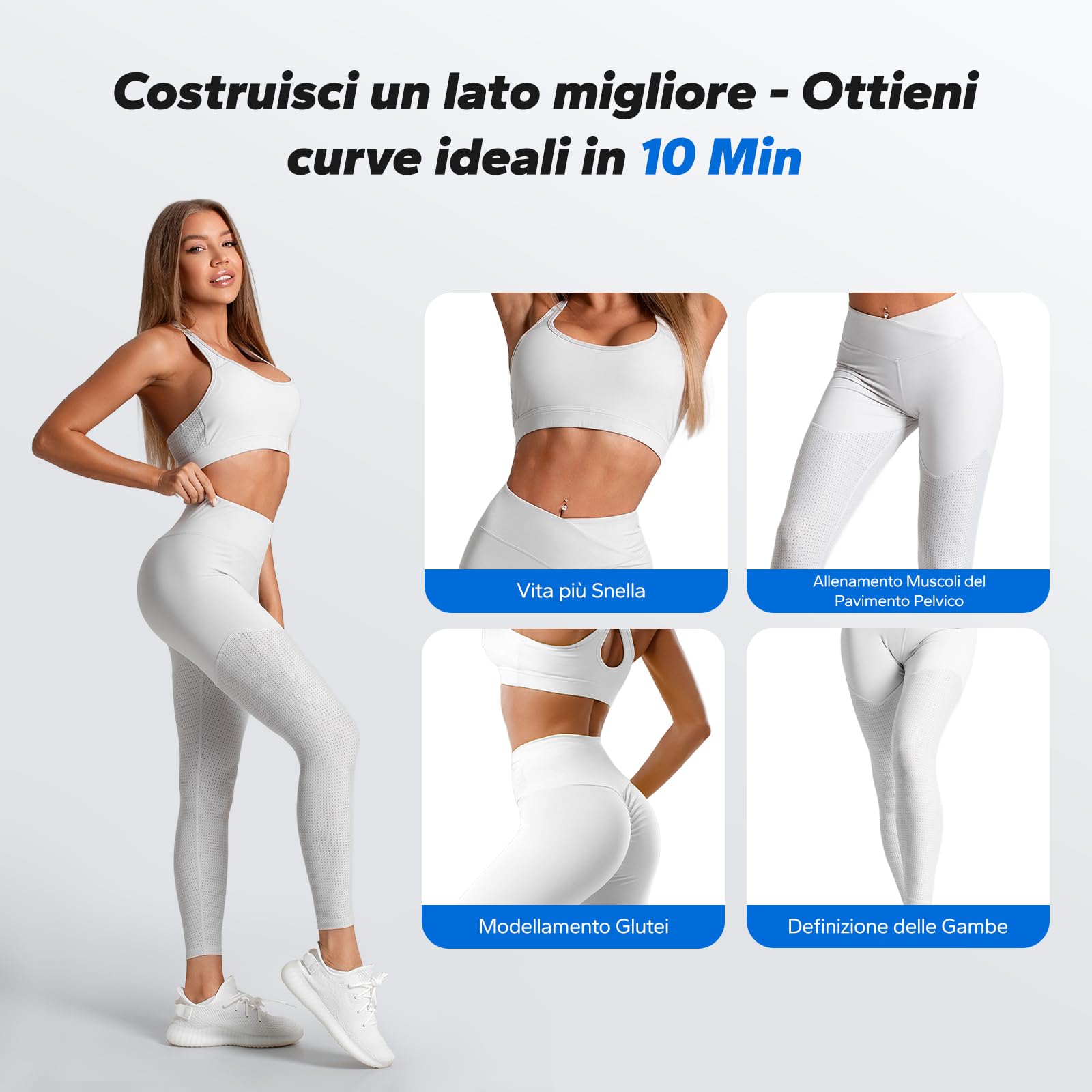 MERACH Squat Machine, Attrezzatura per Home Gym con 3 Resistenza & MAX 136 KG, Sicura e Facile da Usare, Allenatore per Squat per Fitness & Tonificazione, Recupero, Allenamento della Forza - Nero