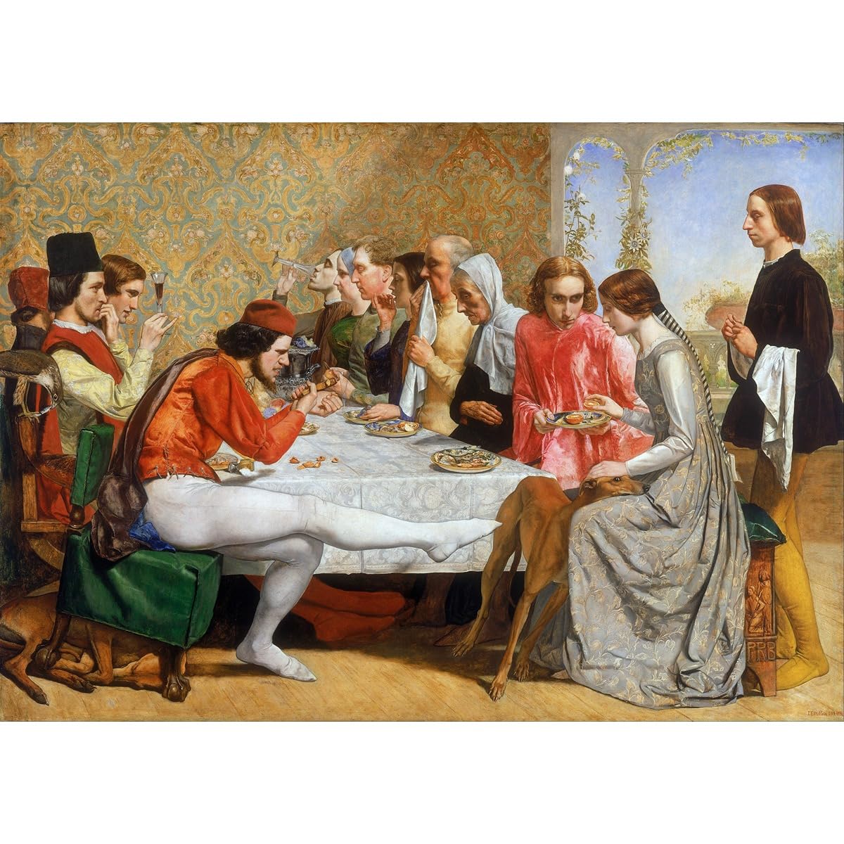 Impression sur toile Millais Isabella excellente idée cadeau