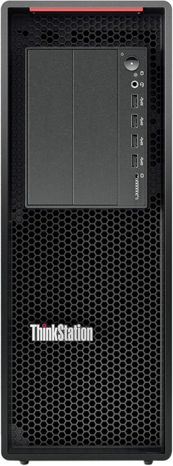 PCSP ThinkStation P520 - Windows 11 Pro Computer Tower with Intel Xeon W-2123 4-Core Processor, 2TB NVMe M.2 SSD, 32GB RAM, and Quadro M2000 Graphics Card (Renewed)