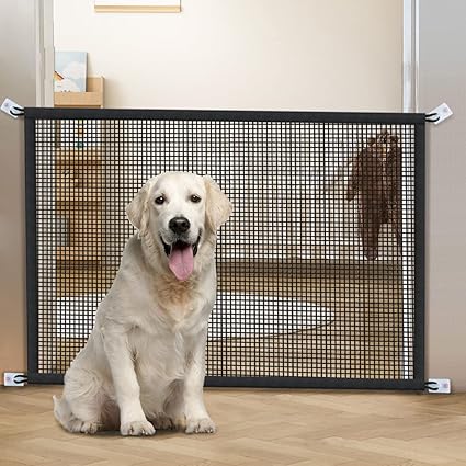 mesh puppy gate