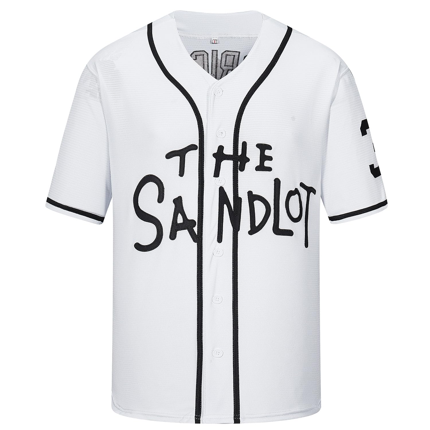 Aolapo 90s Outfit for Men,Sandlot 30 Jersey Rodriguez 30 Squints 5 Yeah-Yeah 11 Short Sleeve Baseball Jerseys for Men Women