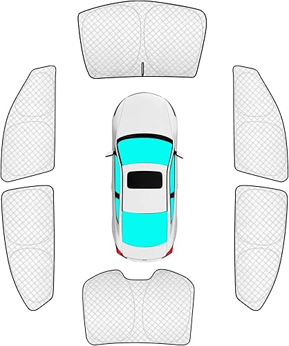 Miniatura 88 de KMF - Parasol de repuesto para parabrisas, cubierta para ventana lateral y trasera, cubierta protectora para visor, para campamento, bebé, bloqueo
