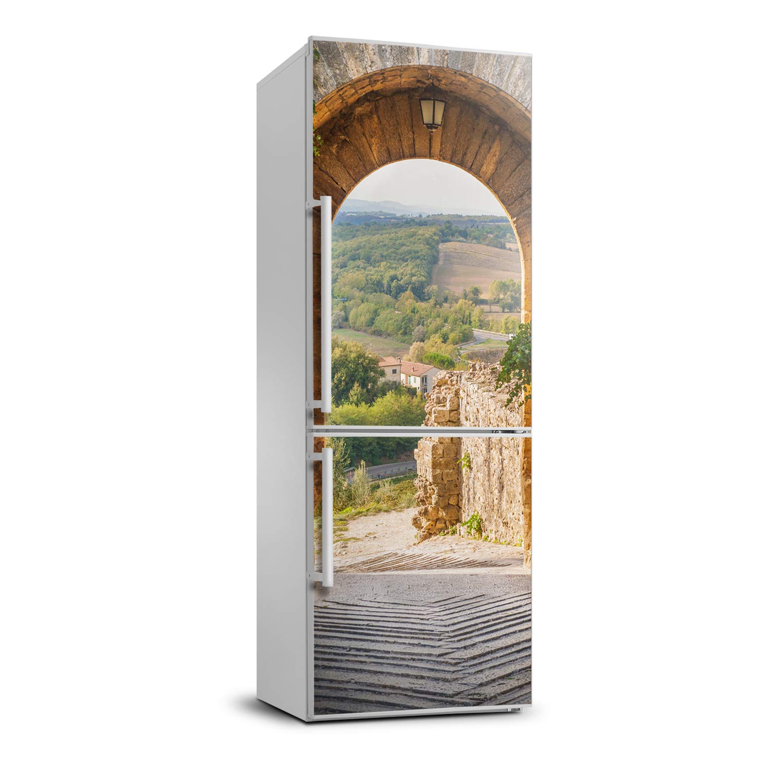 Vinilo para nevera 70x190 cm autoadhesivo y pegatinas de pared decorativas Toscana