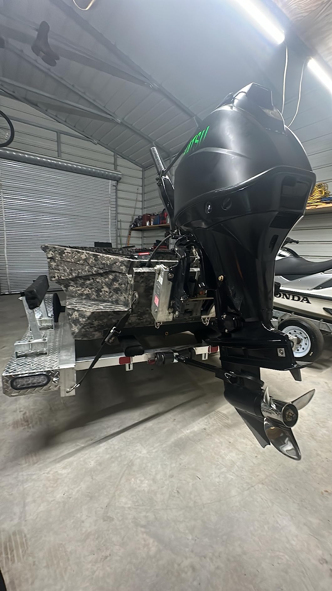 9/mo Finance Five Oceans Transom Saver, Transom Savers for Outboard Motor, Adjustable Motor