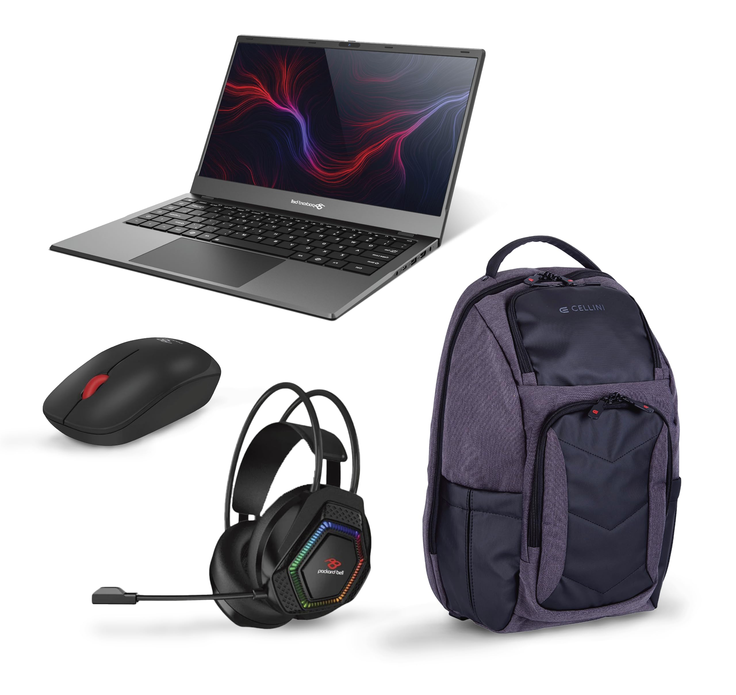 Packard Bell Aston N1 14.1” N100 4GB 128GB SSD Windows 11 +