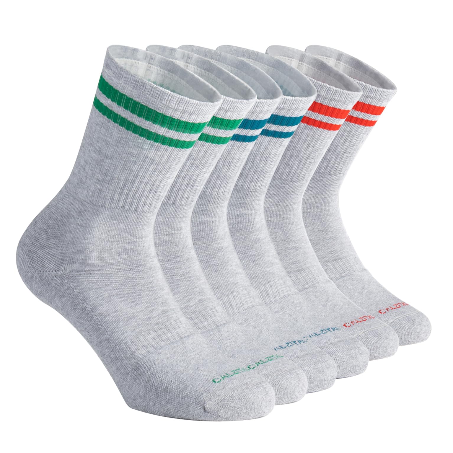 CALZITALY PACK 2-3-4 PAAR Tennissocken Unisex, Padel Running Crossfit Fitness, Atmungsaktiv & Polsterung, Sportsocken für Herren & Damen | MADE IN ITALY