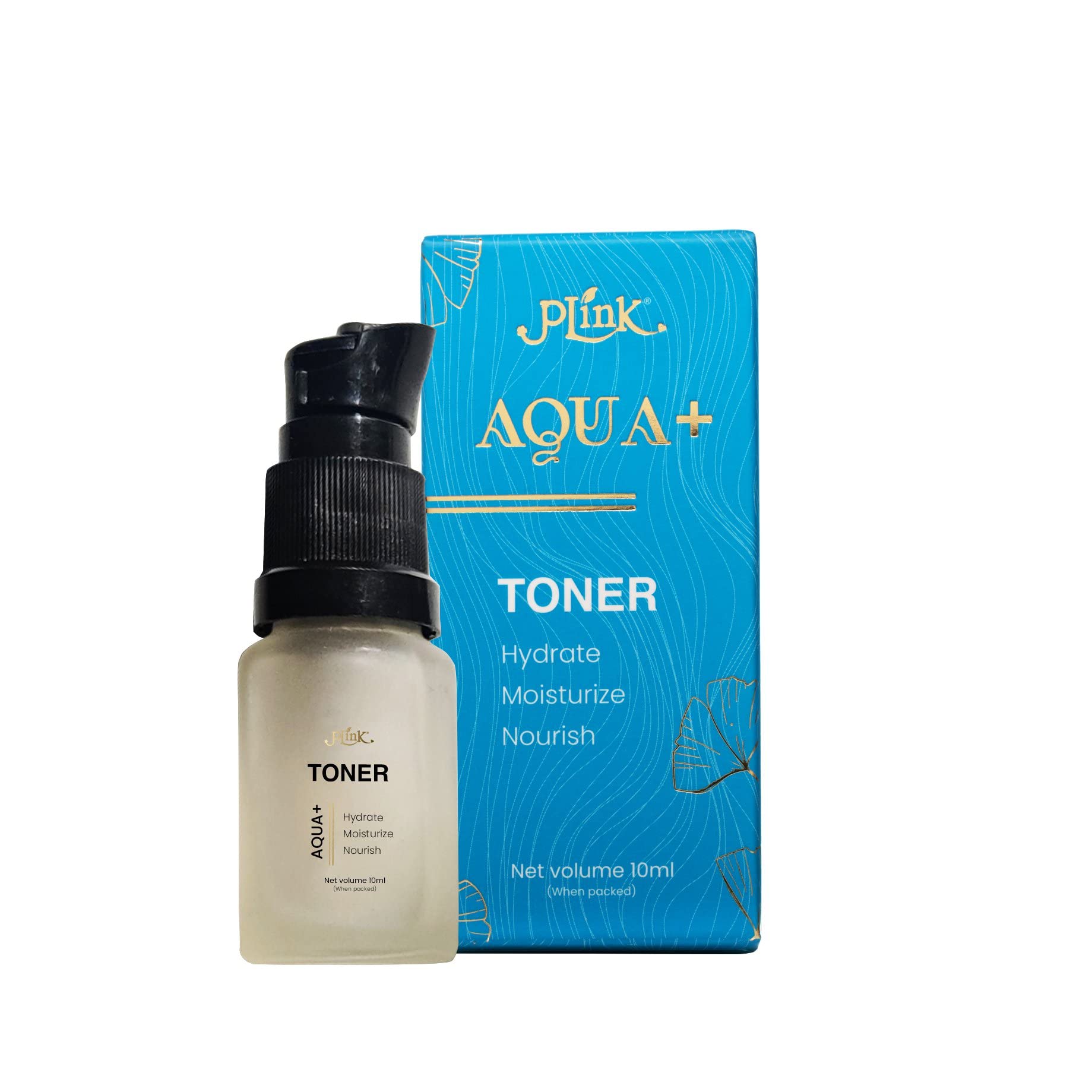 PlinkAqua+ Skin Toner for Hydrates & Moisturizes - 10ml (Multicolor)