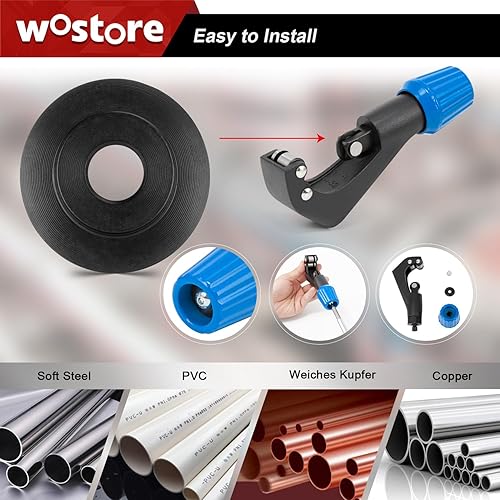 Miniatura 4 de Wostore Cuchillas de repuesto de la cuchilla de la rueda de repuesto para la herramienta de corte de tubería de cobre de tubería de 20